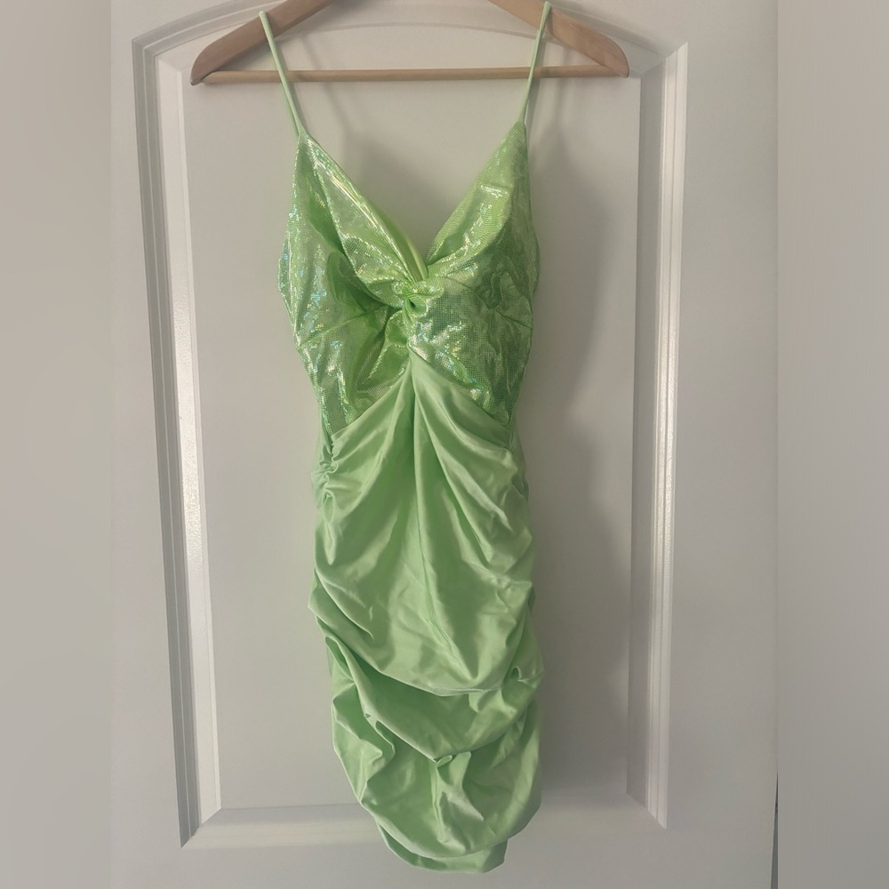 Lucy in the Sky Front Twist Dress